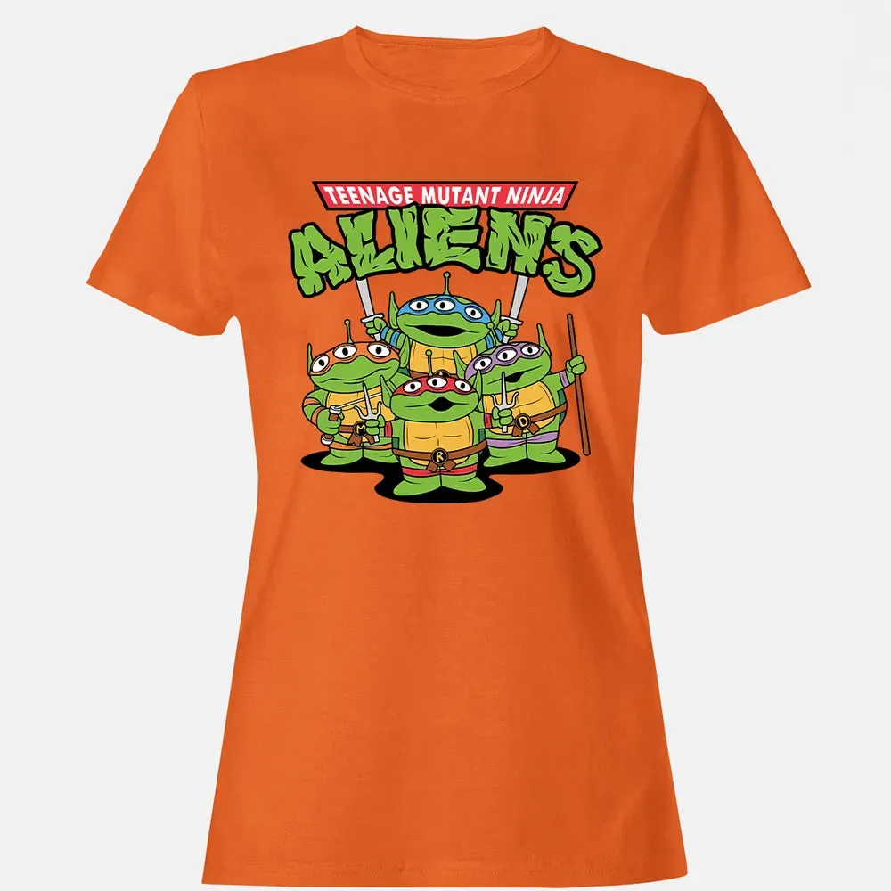 Ninja Aliens Women's T-shirt - 11