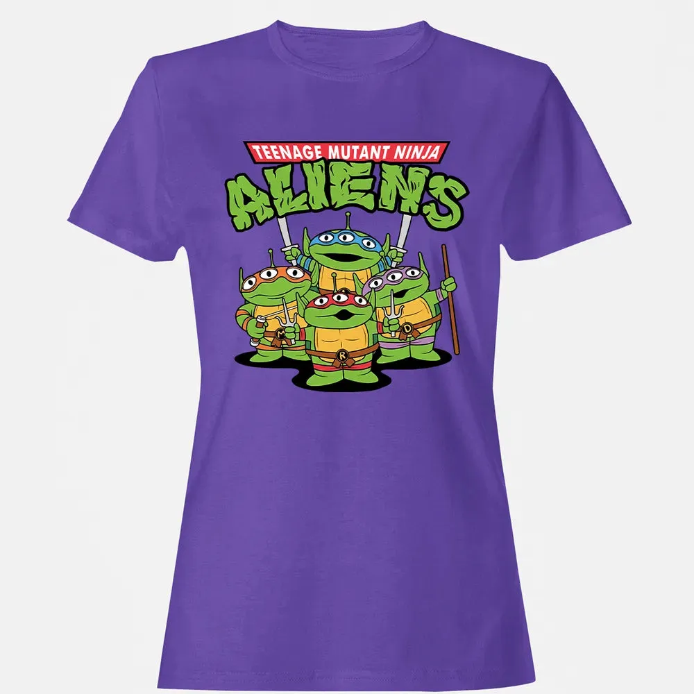 Ninja Aliens Women's T-shirt - 12