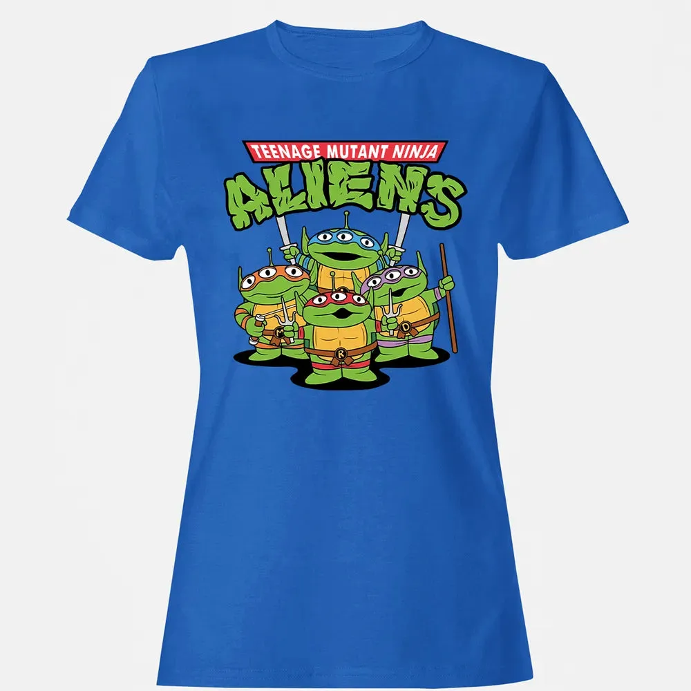 Ninja Aliens Women's T-shirt - 14