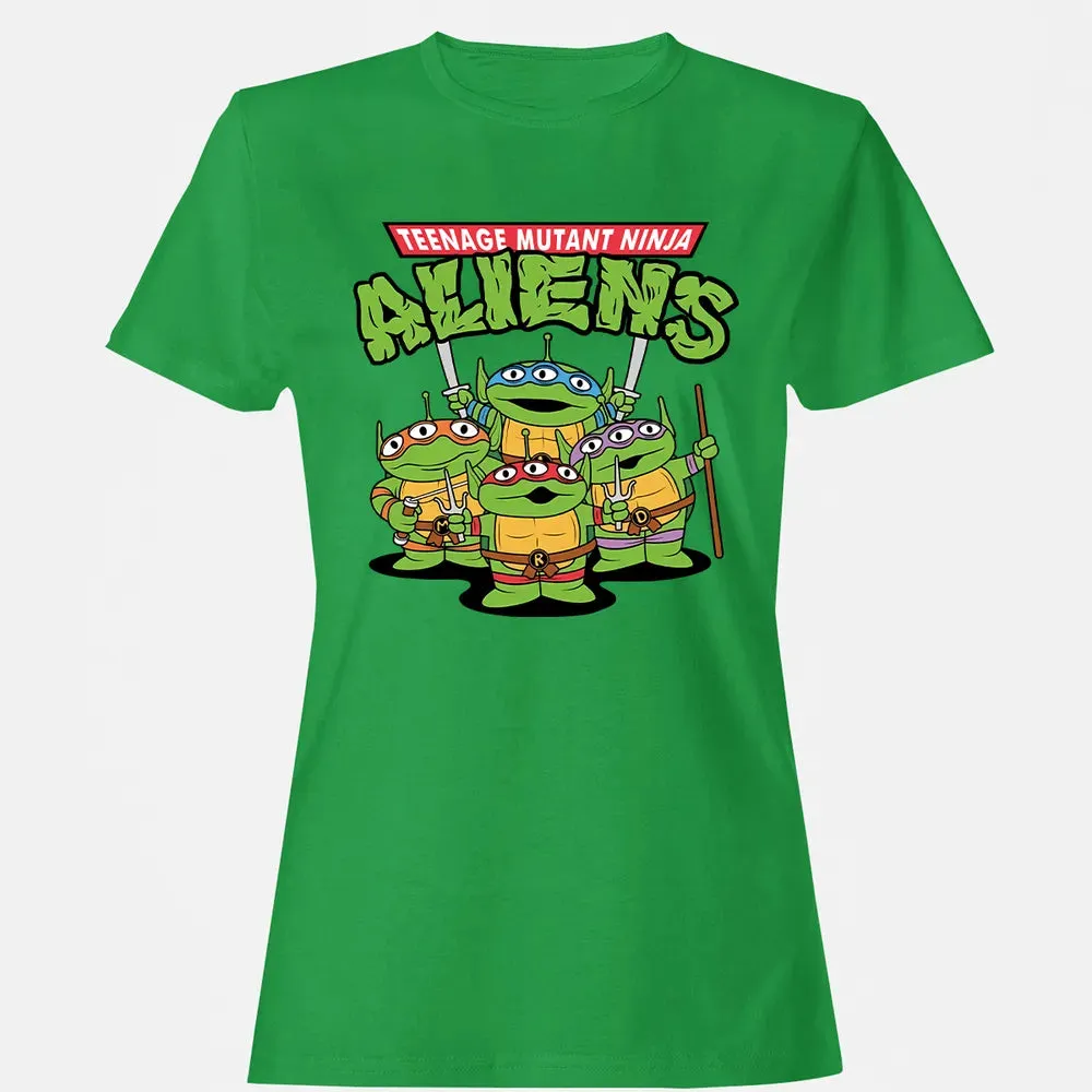 Ninja Aliens Women's T-shirt - 7