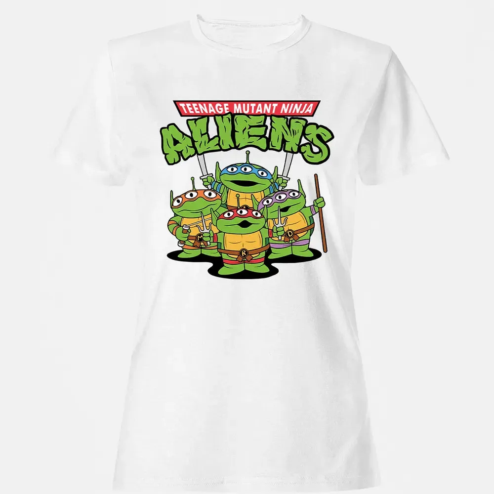 Ninja Aliens Women's T-shirt - 16