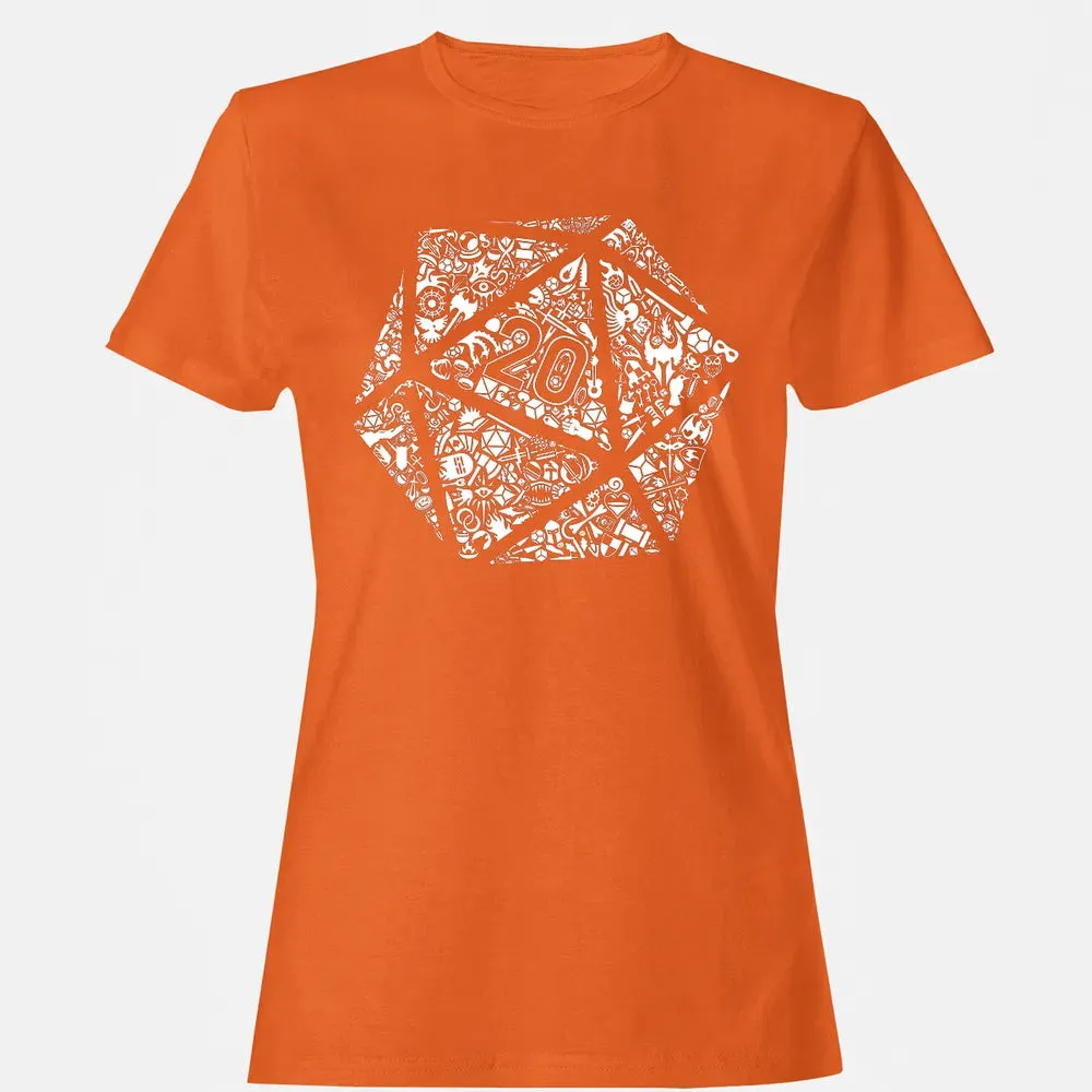 Mosaic D20 Women's T-shirt - 11