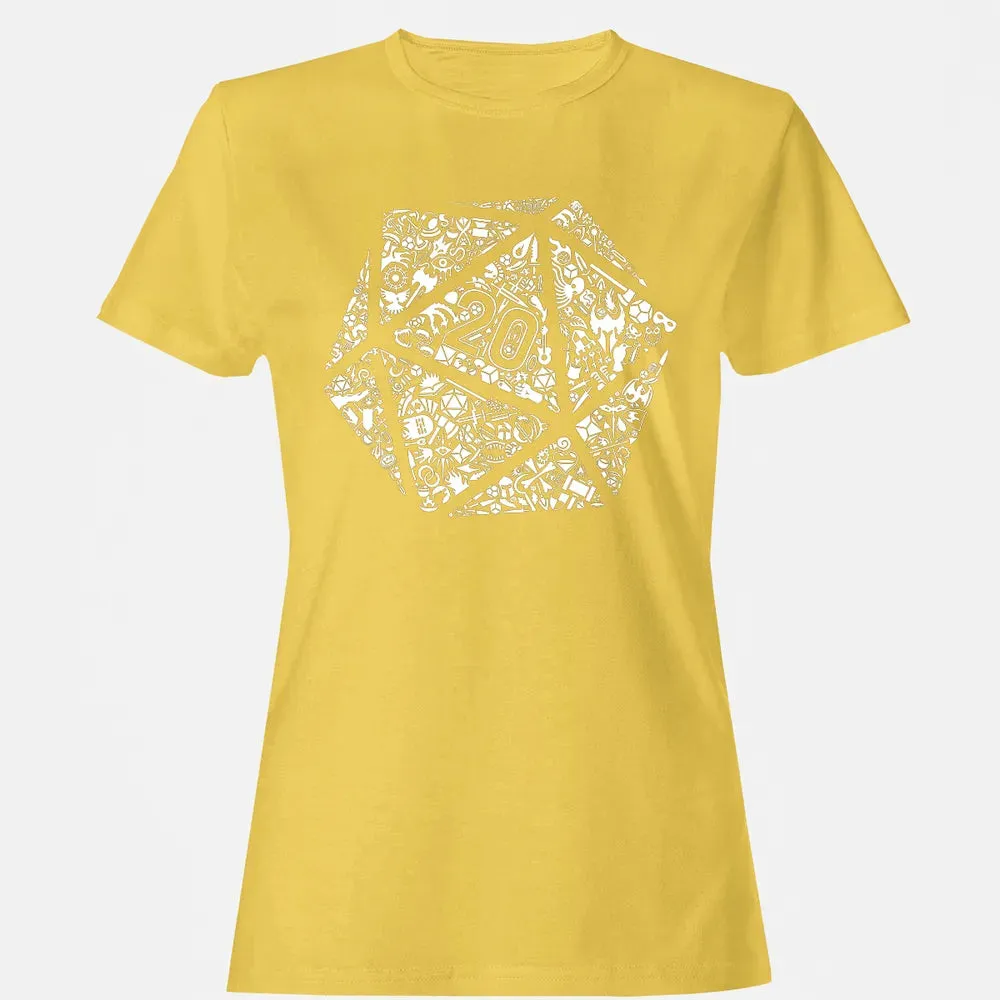 Mosaic D20 Women's T-shirt - 4