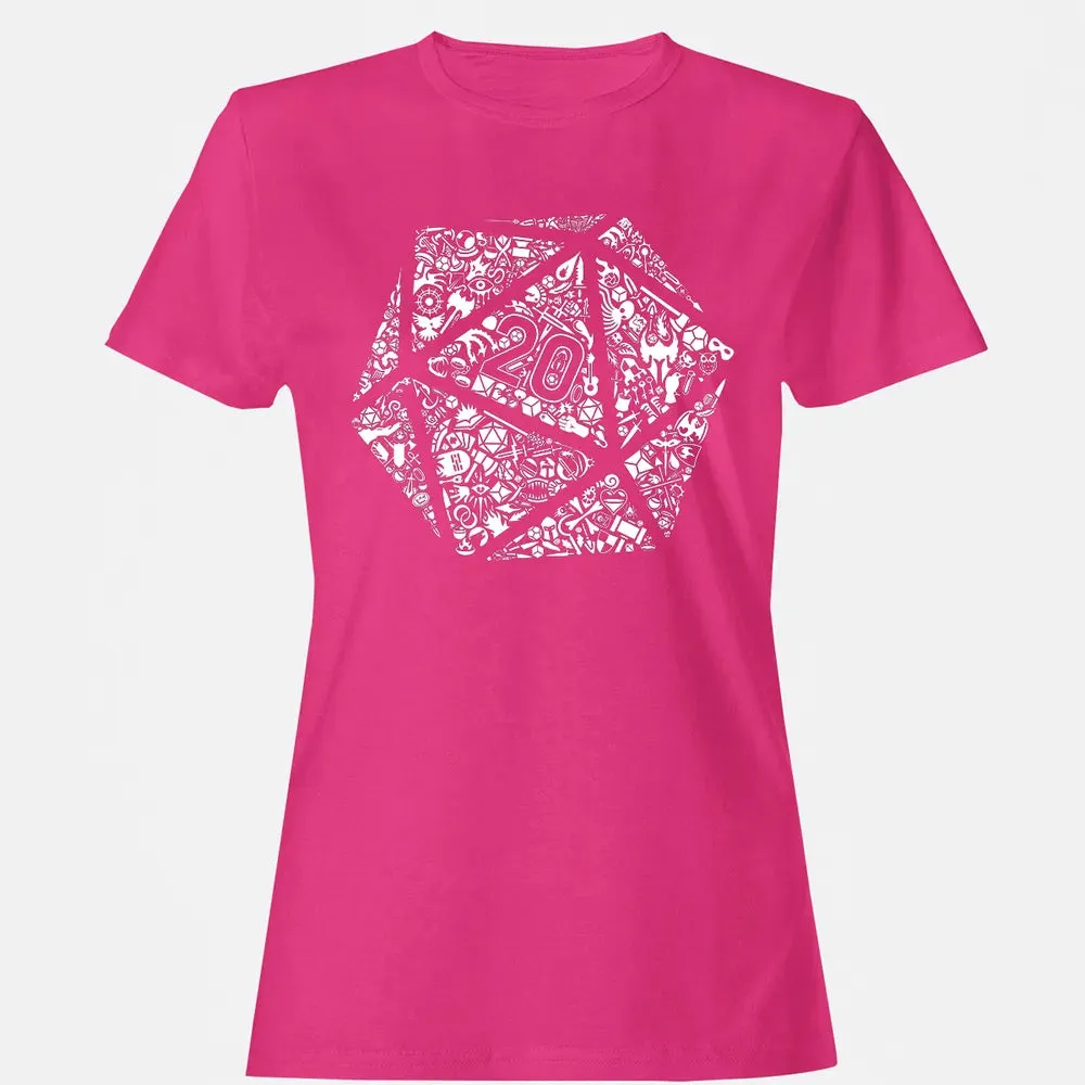 Mosaic D20 Women's T-shirt - 6