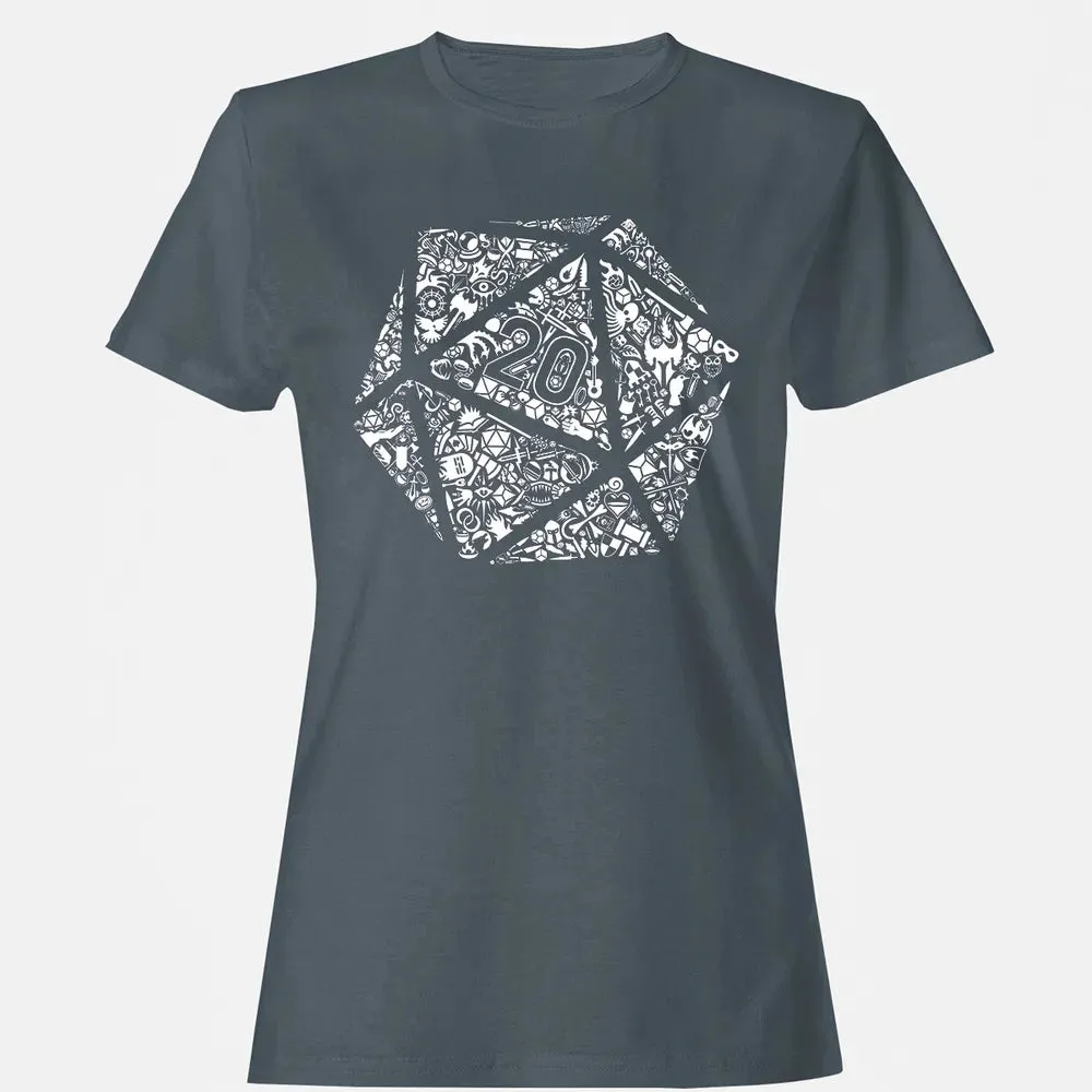 Mosaic D20 Women's T-shirt - 3