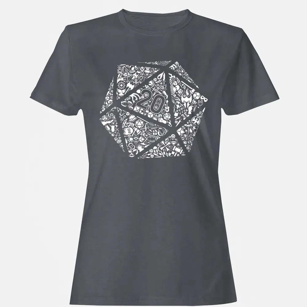 Mosaic D20 Women's T-shirt - 5