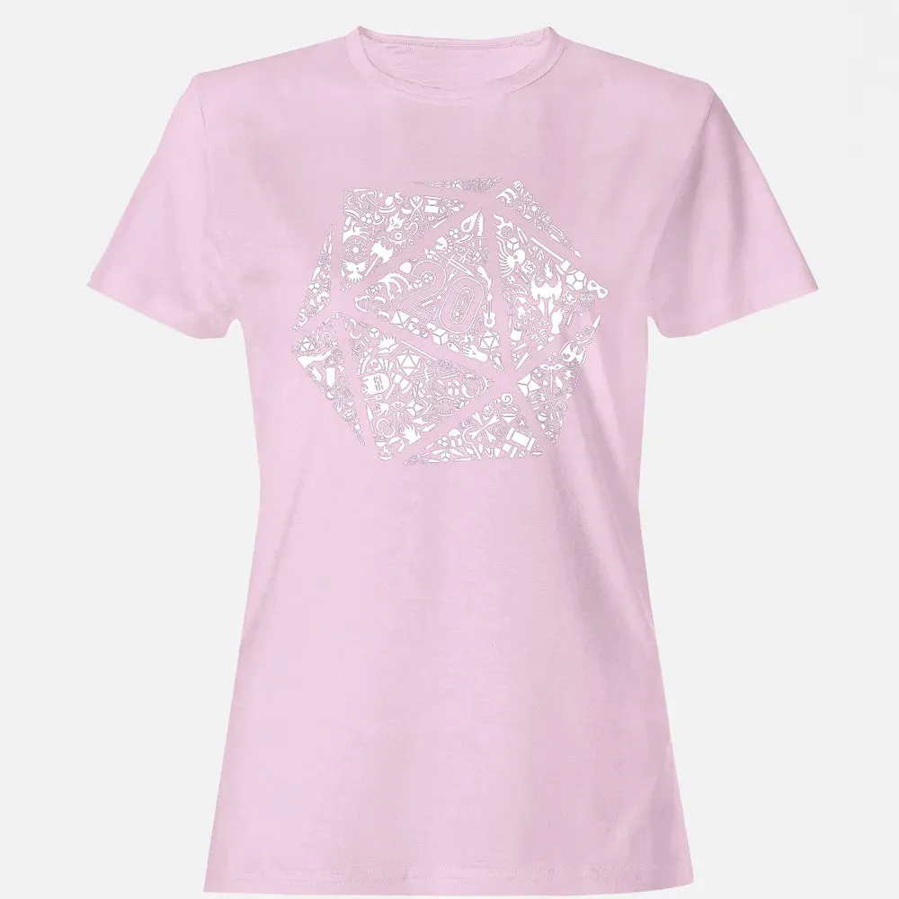 Mosaic D20 Women's T-shirt - 9