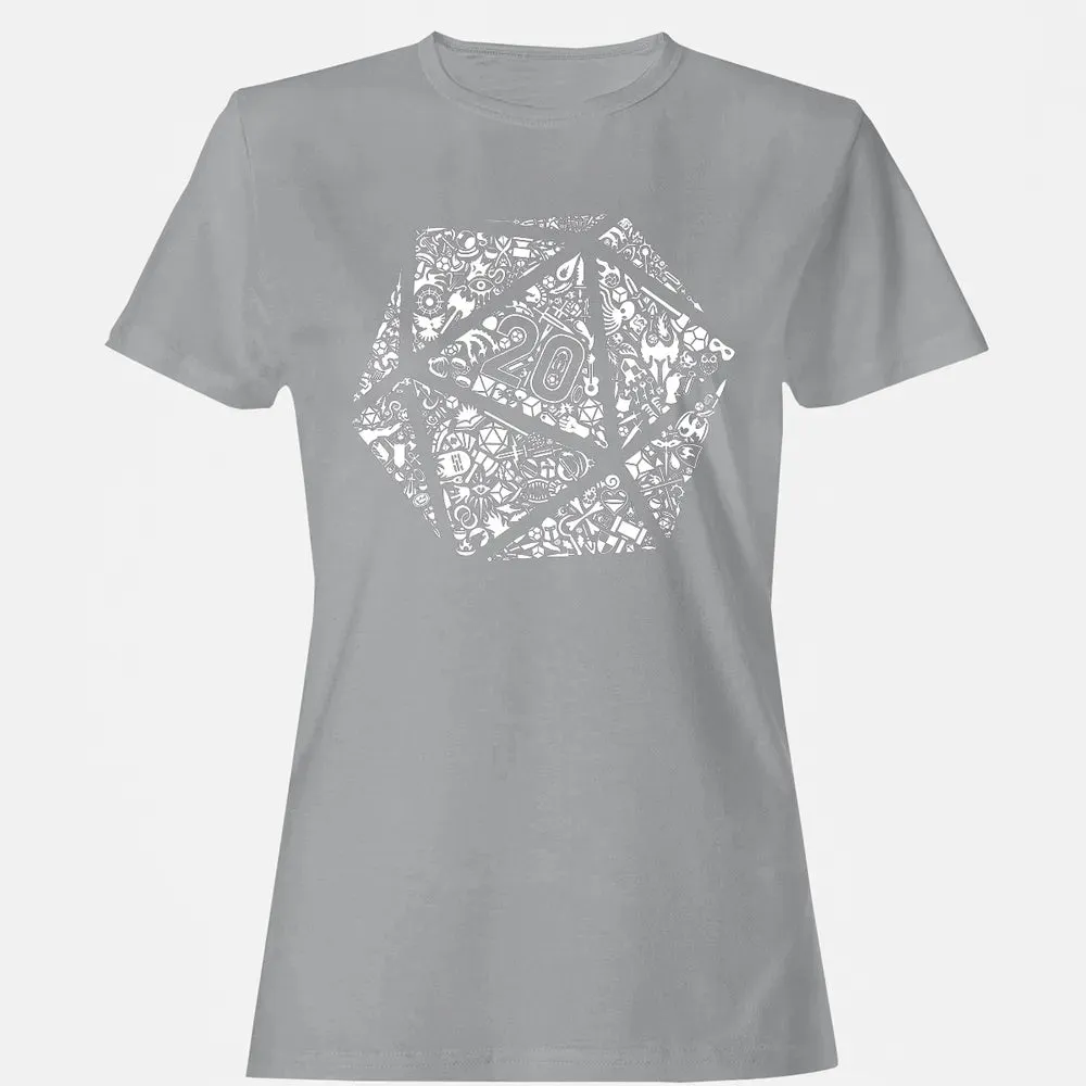 Mosaic D20 Women's T-shirt - 15