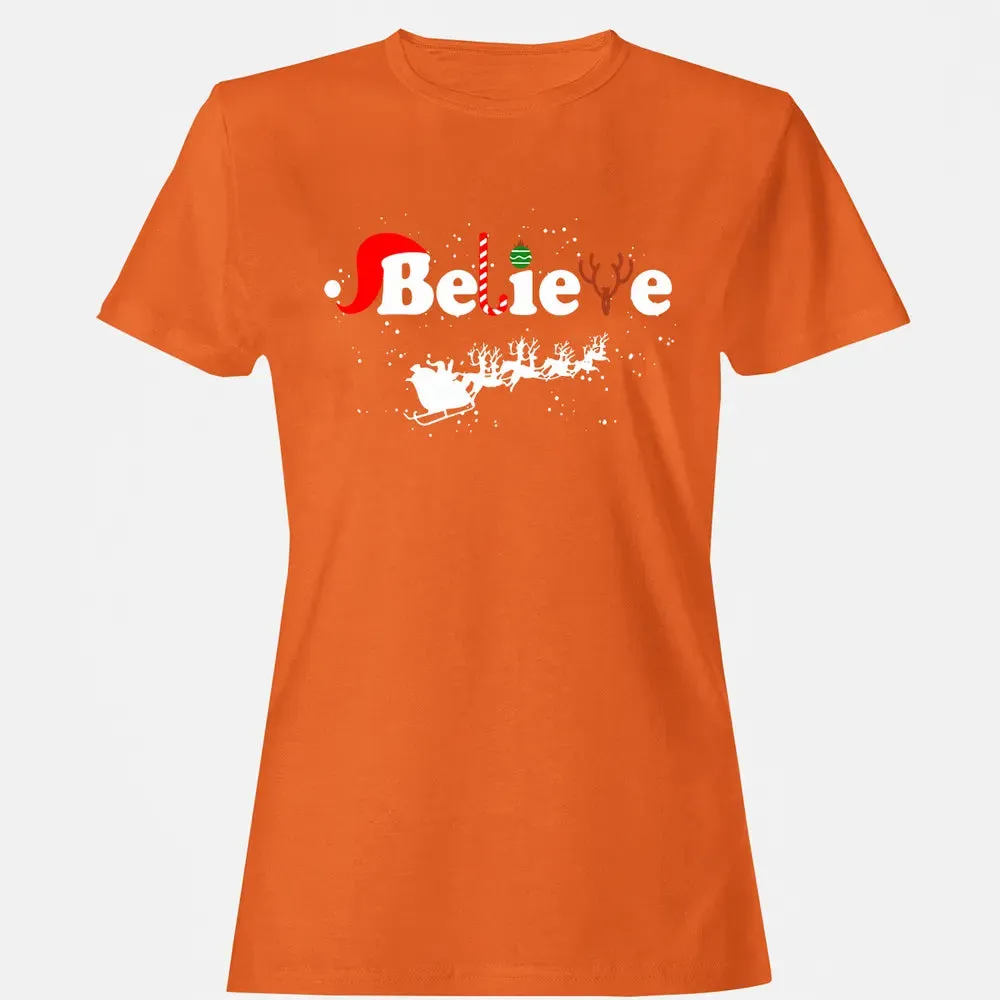 Believe in Santa Women's T-shirt - 11