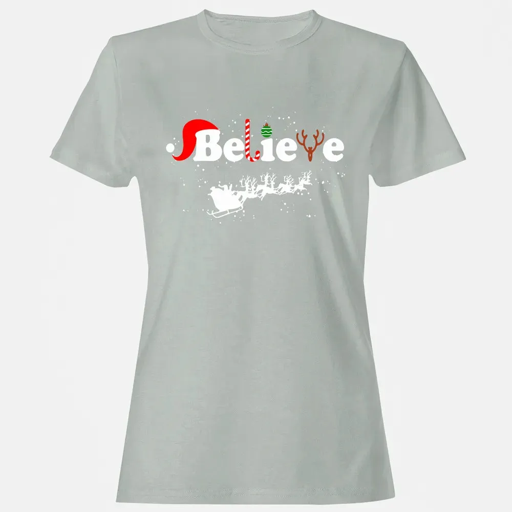 Believe in Santa Women's T-shirt - 2