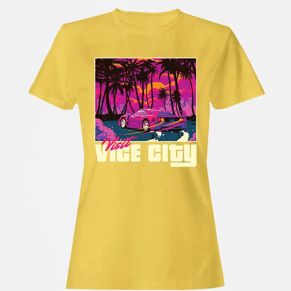 Visit Vice City Women's T-shirt - 4