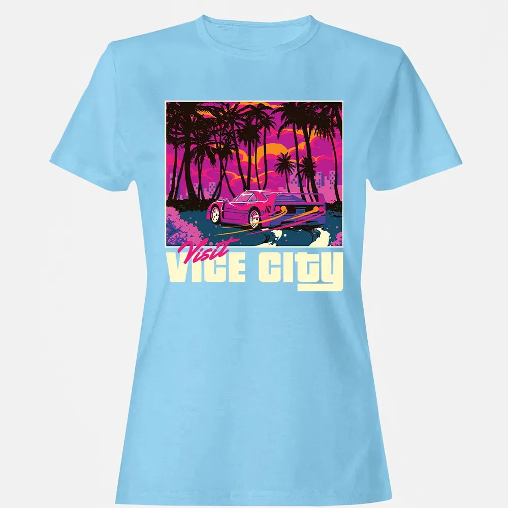 Visit Vice City Women's T-shirt - 8