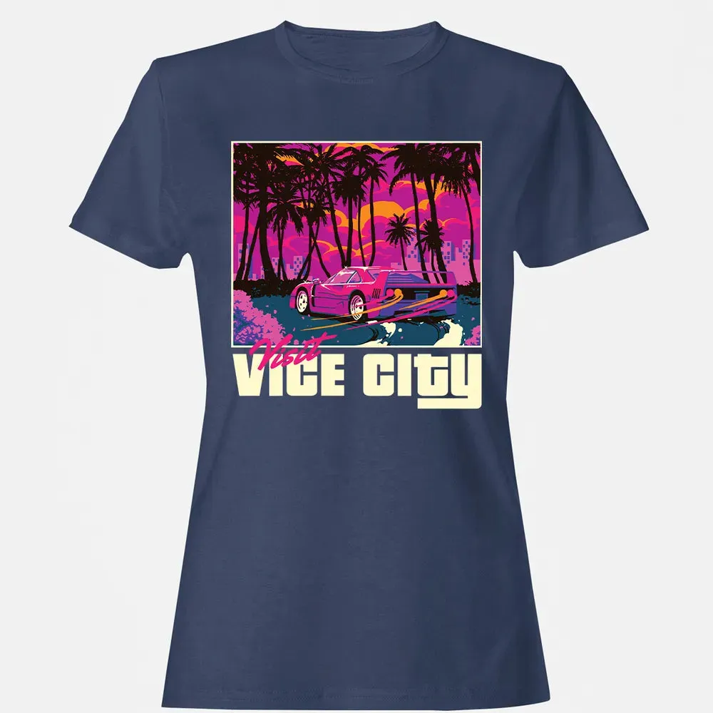 Visit Vice City Women's T-shirt - 10