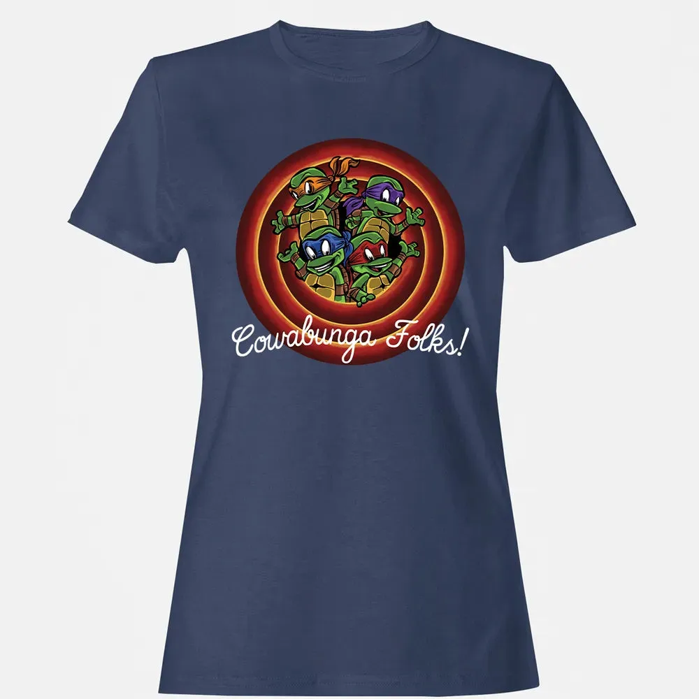 Cowabunga Folks Women's T-shirt - 10