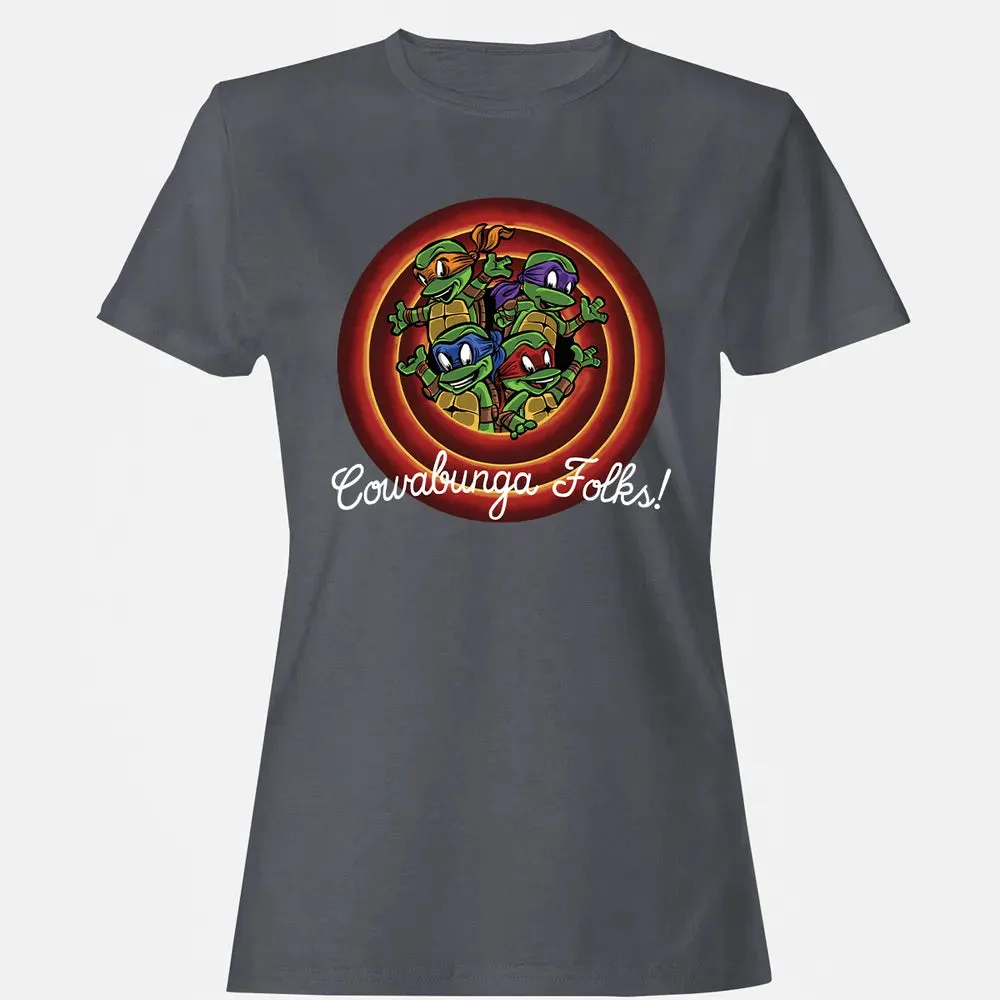 Cowabunga Folks Women's T-shirt - 5