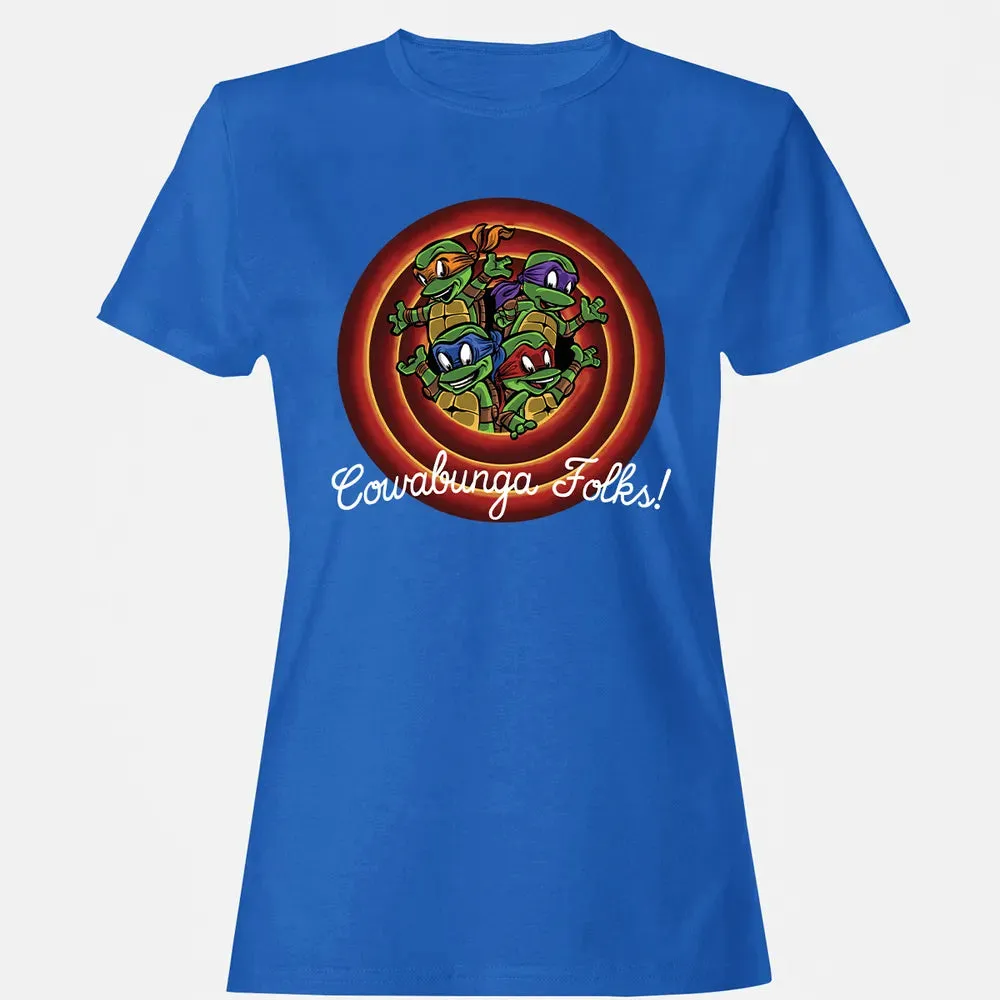 Cowabunga Folks Women's T-shirt - 14