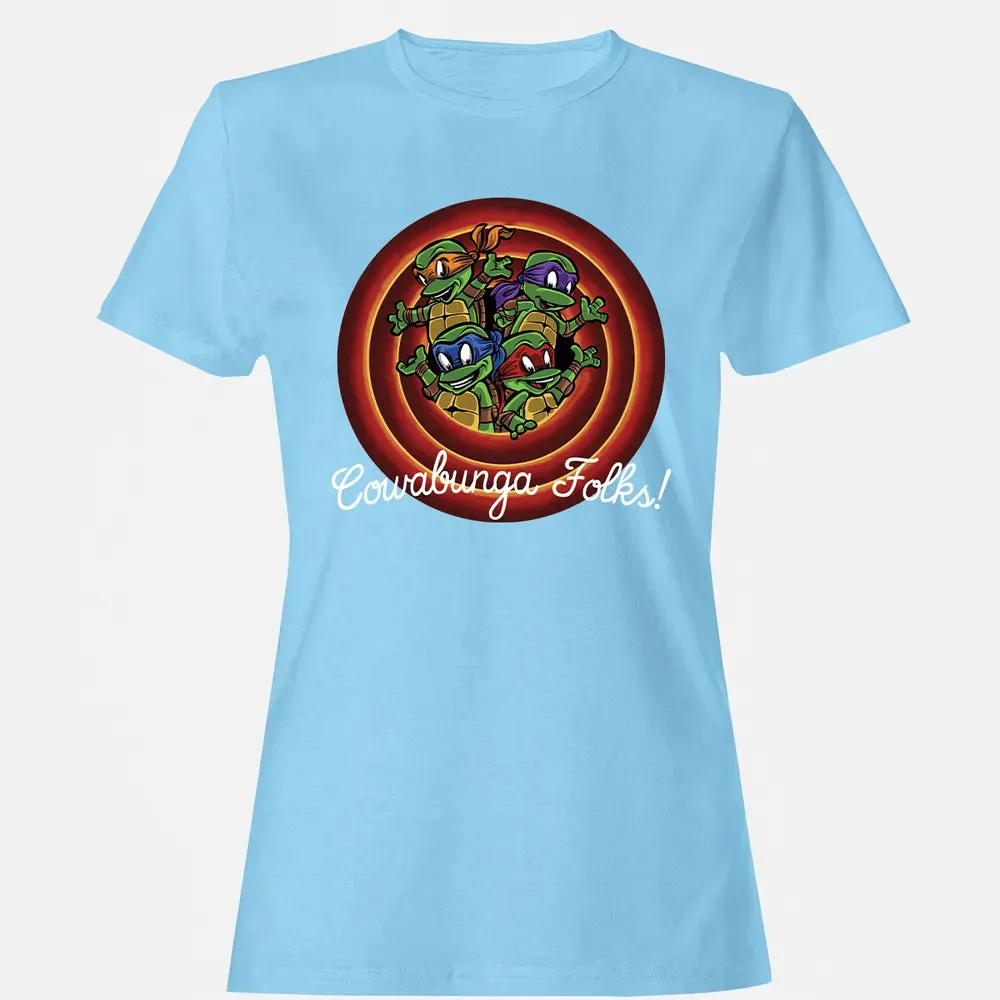 Cowabunga Folks Women's T-shirt - 8