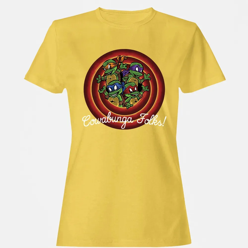 Cowabunga Folks Women's T-shirt - 4