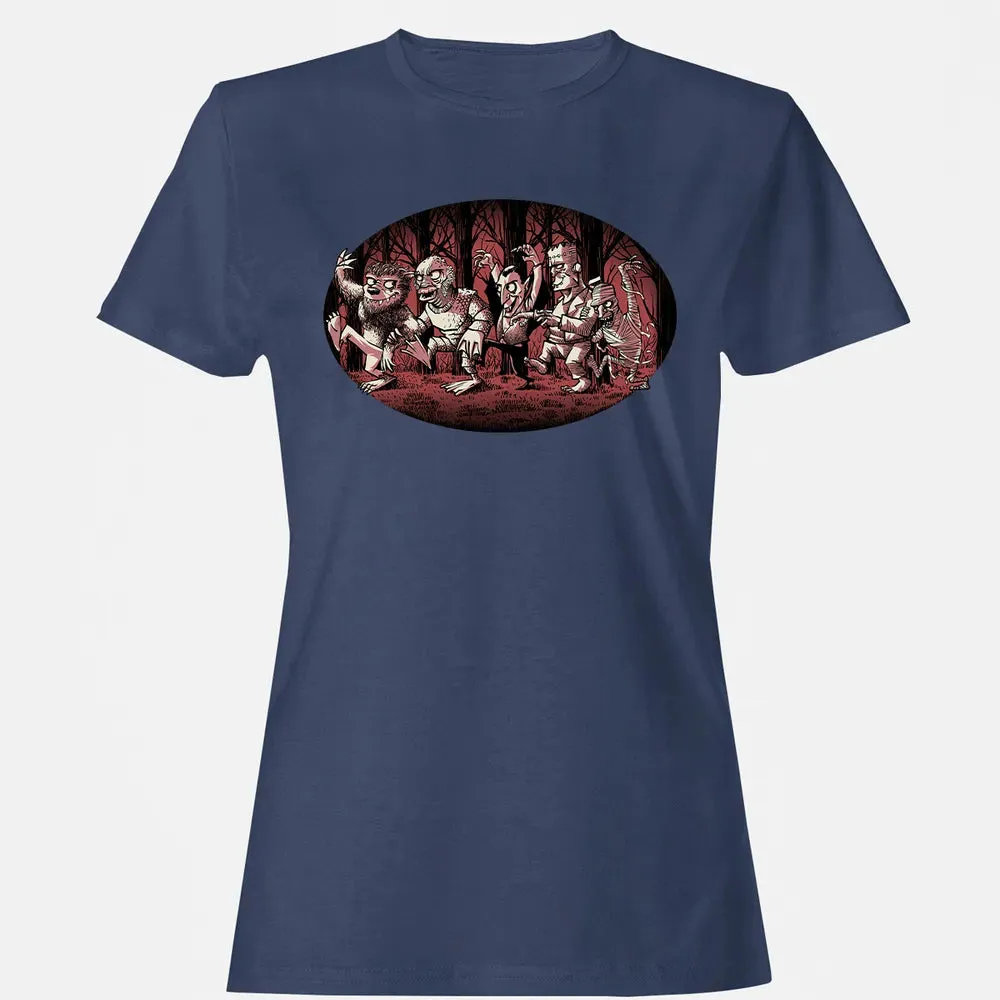Where The Wild Monsters Are Women's T-shirt - 10