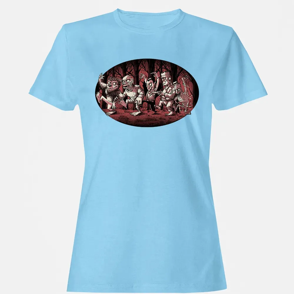 Where The Wild Monsters Are Women's T-shirt - 8