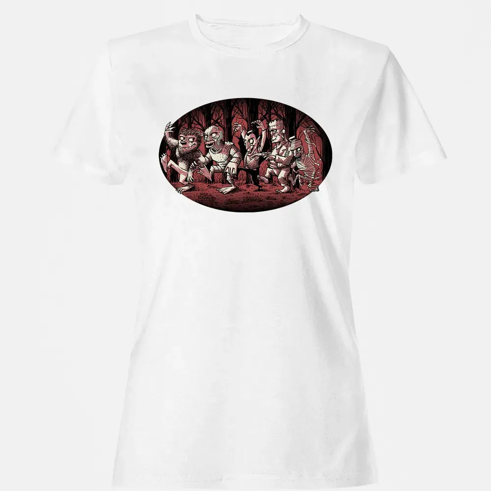 Where The Wild Monsters Are Women's T-shirt - 16