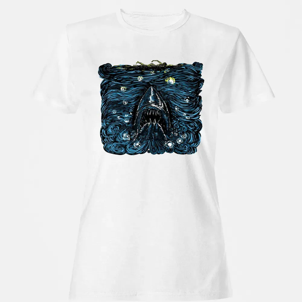 Shark Starry Women's T-shirt - 16