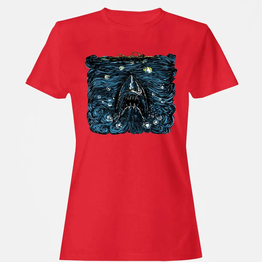 Shark Starry Women's T-shirt - 13