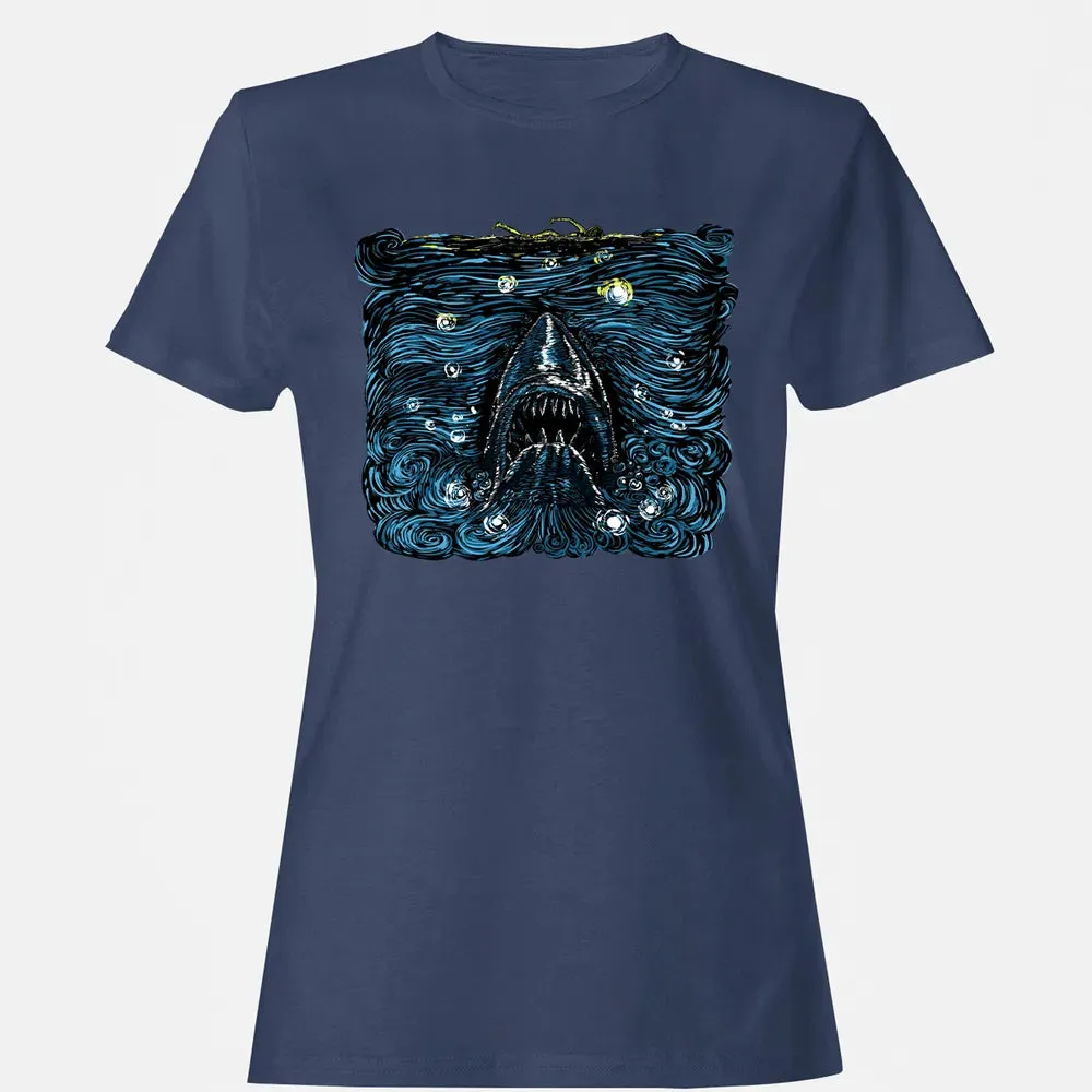 Shark Starry Women's T-shirt - 10