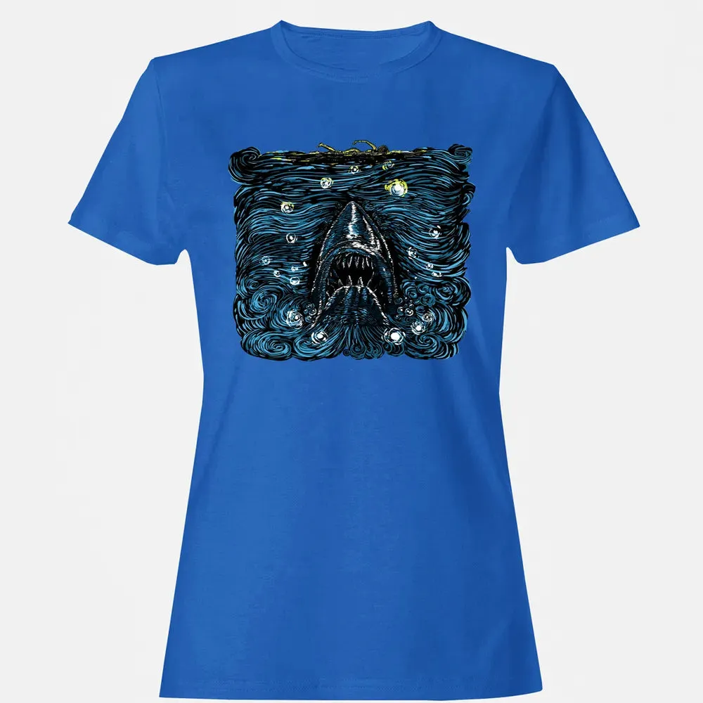 Shark Starry Women's T-shirt - 14
