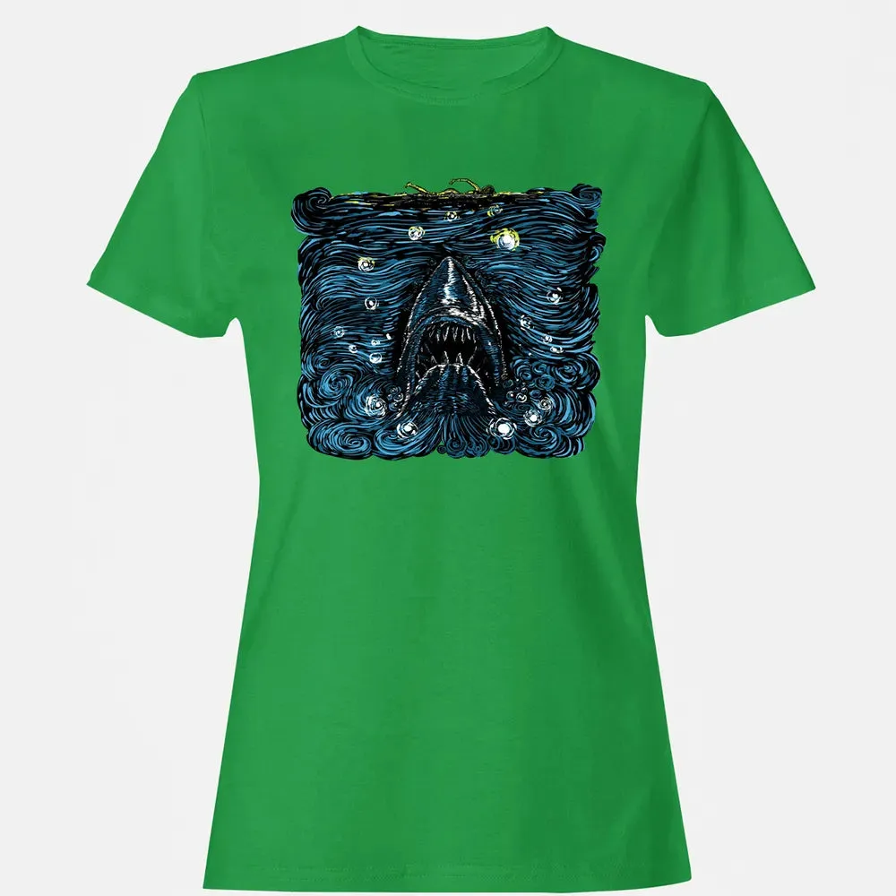 Shark Starry Women's T-shirt - 7