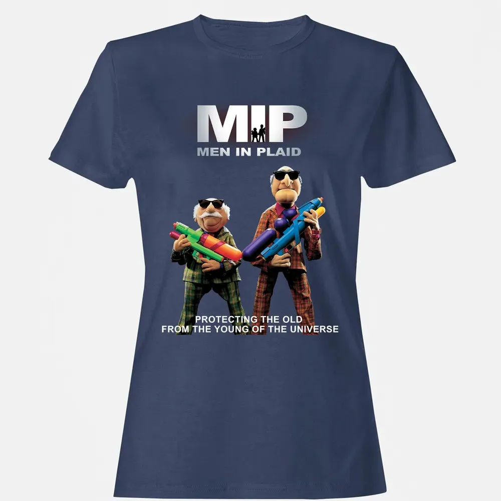 Men In Plaid Women's T-shirt - 10