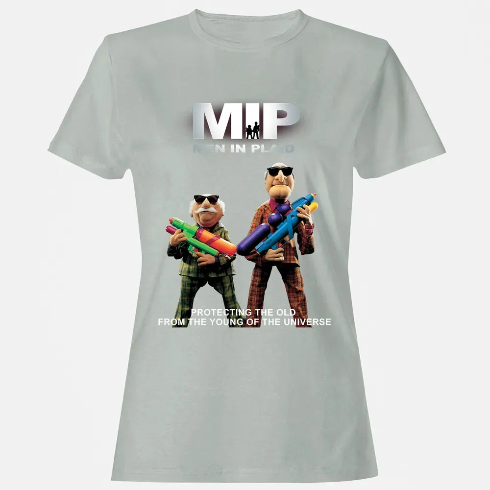 Men In Plaid Women's T-shirt - 2