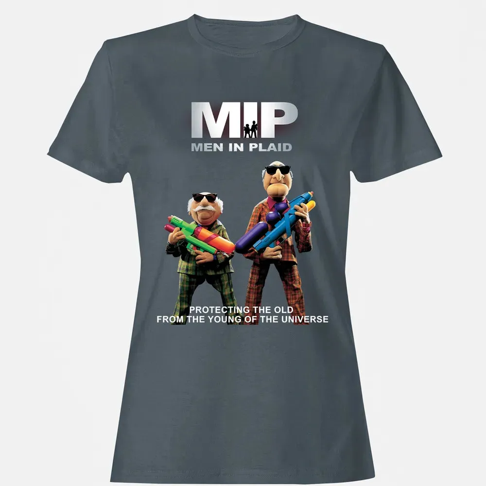 Men In Plaid Women's T-shirt - 3