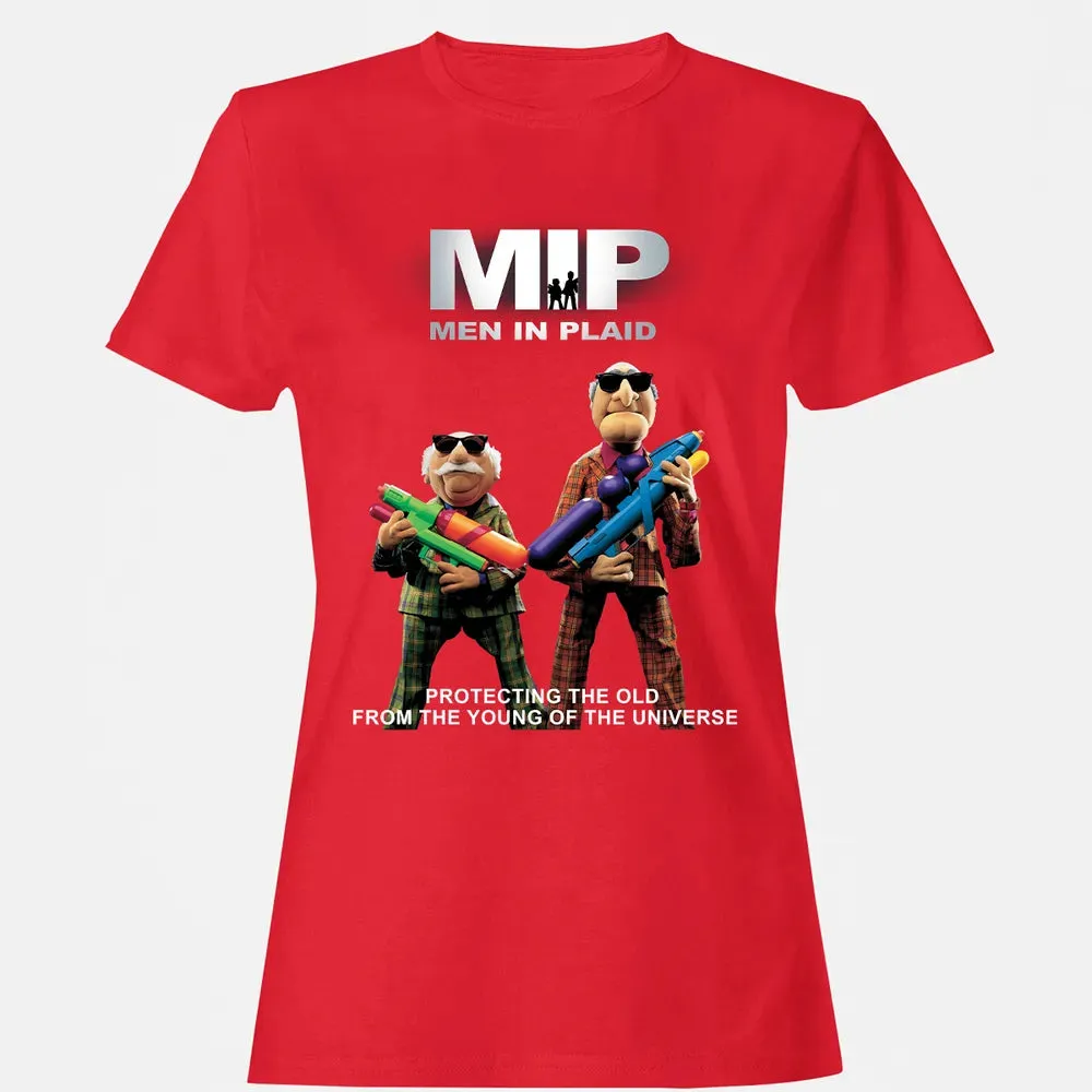 Men In Plaid Women's T-shirt - 13