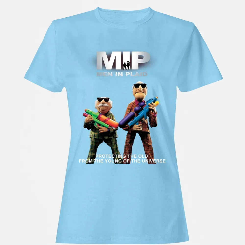 Men In Plaid Women's T-shirt - 8