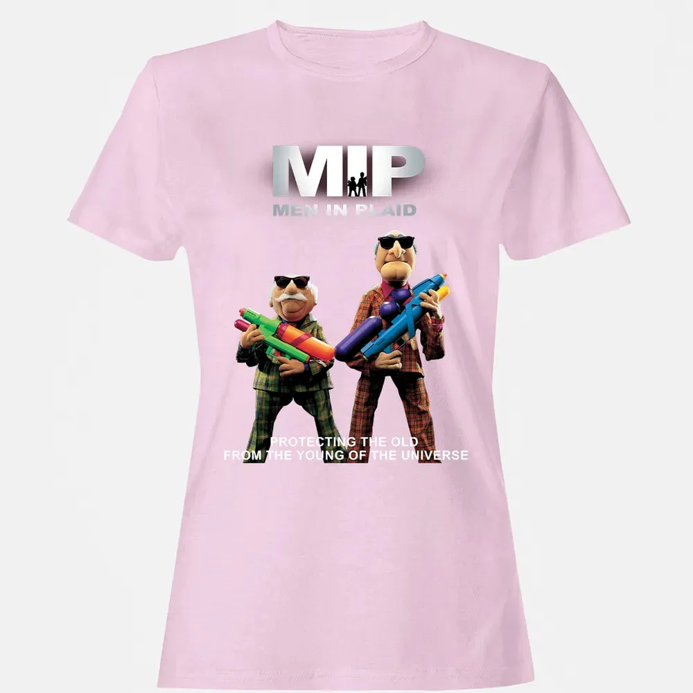Men In Plaid Women's T-shirt - 9