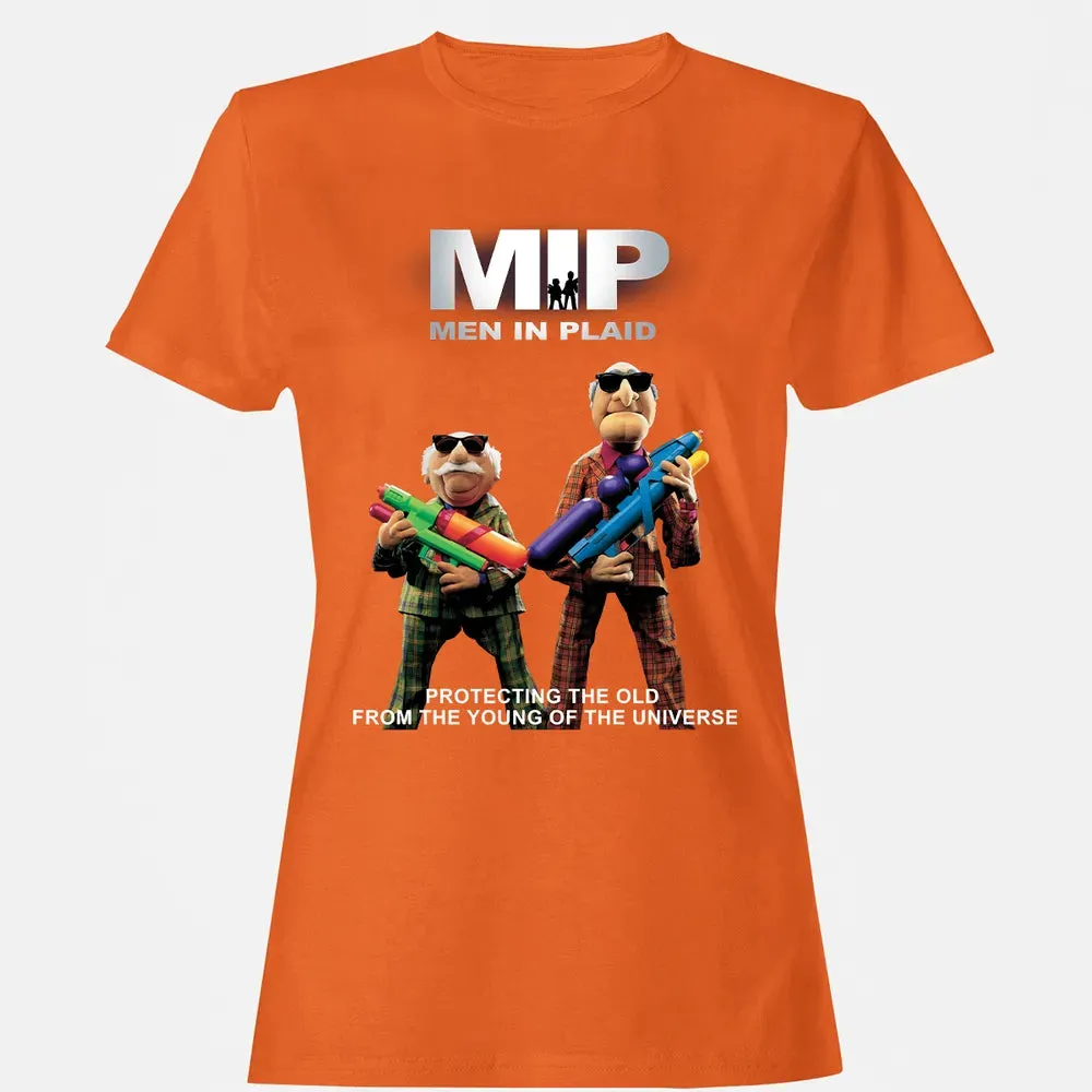 Men In Plaid Women's T-shirt - 11