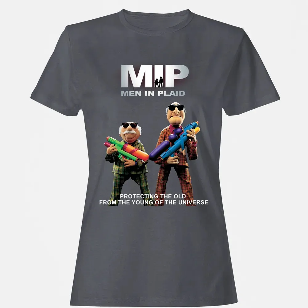 Men In Plaid Women's T-shirt - 5