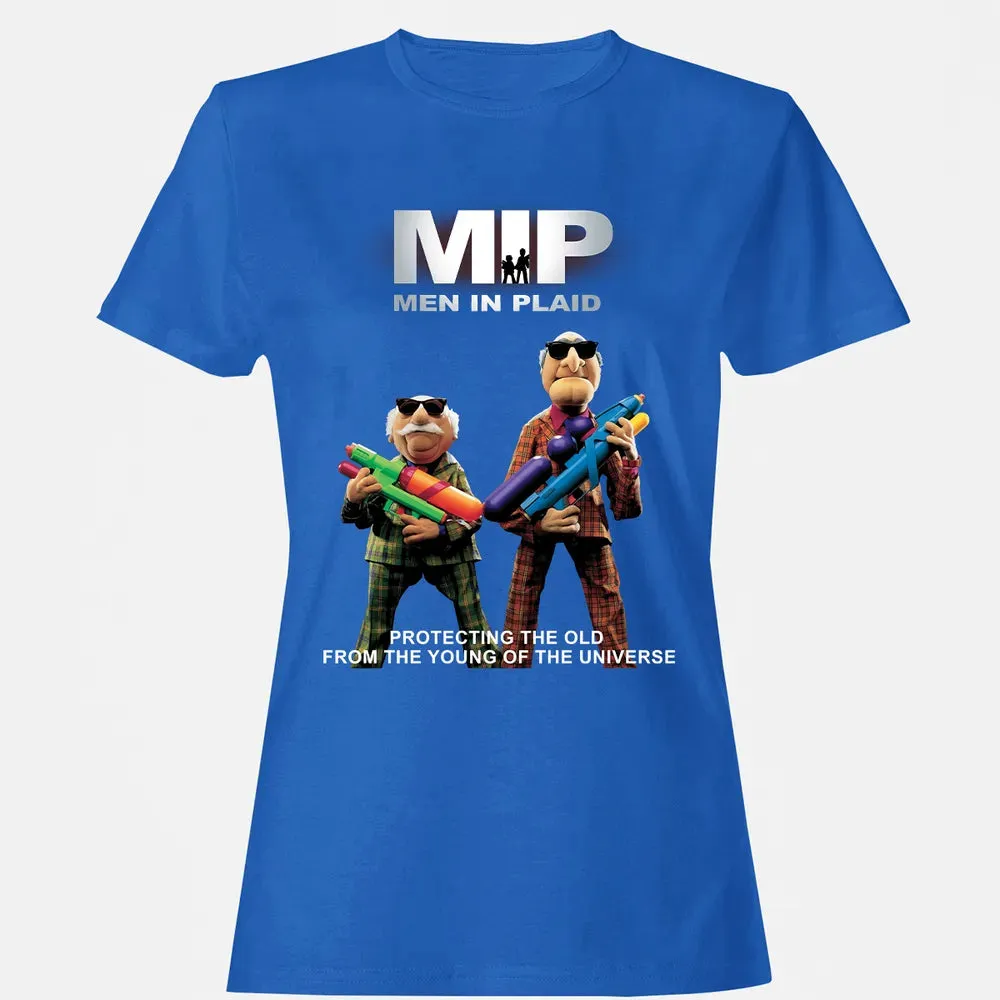 Men In Plaid Women's T-shirt - 14