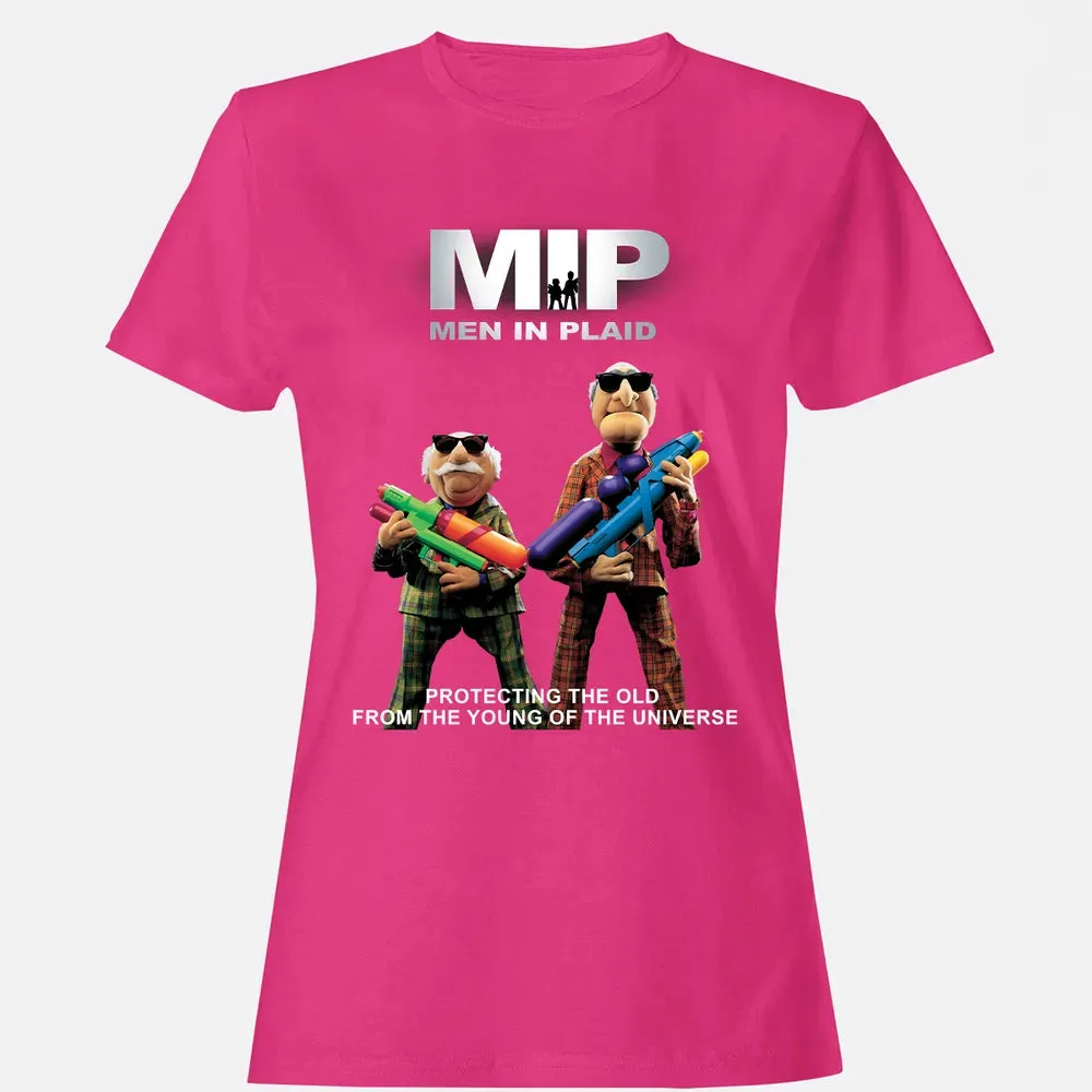 Men In Plaid Women's T-shirt - 6