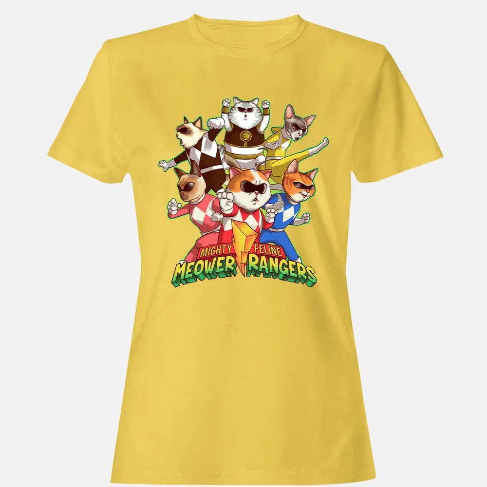 Meower Rangers Women's T-shirt - 4