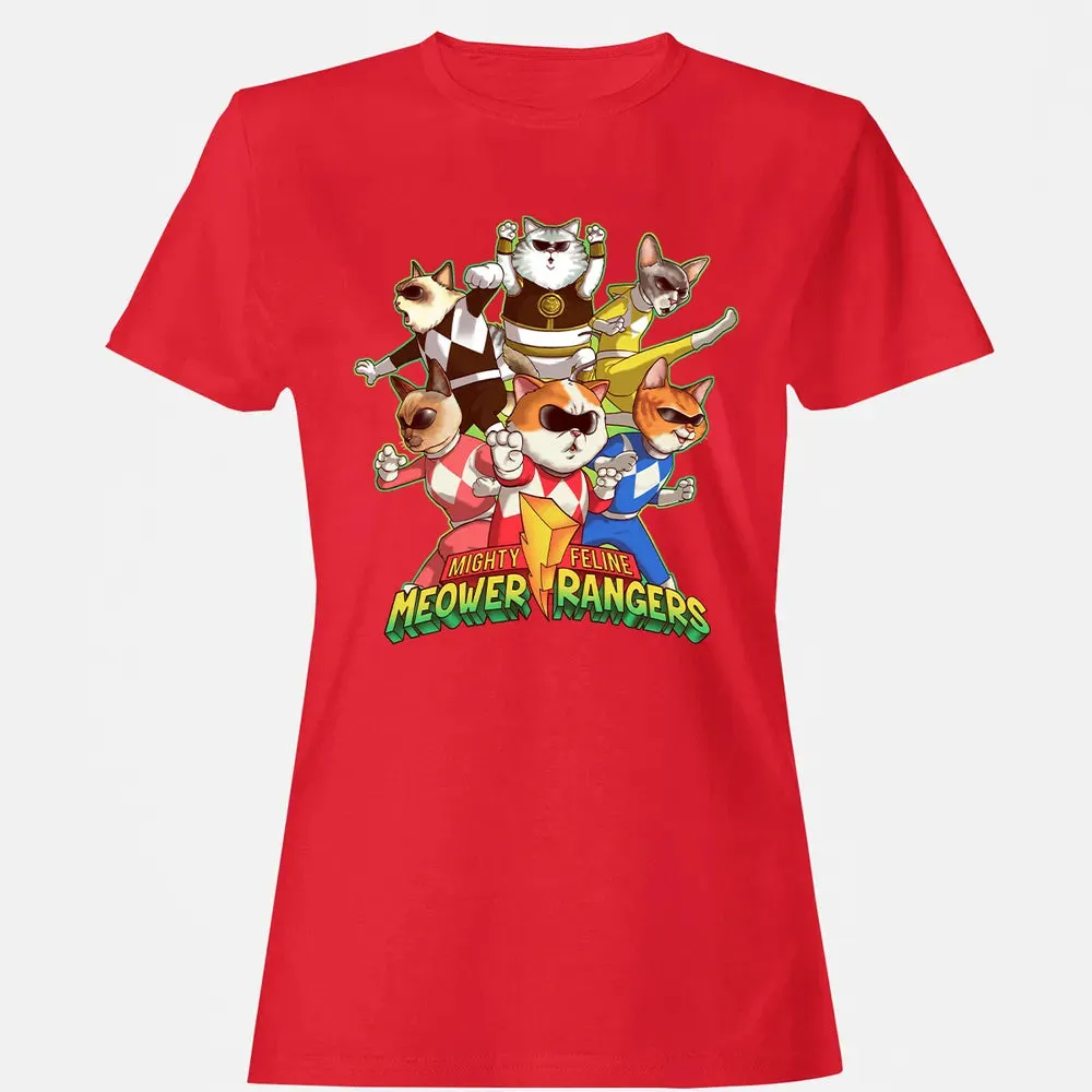 Meower Rangers Women's T-shirt - 13