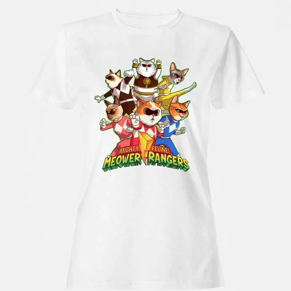 Meower Rangers Women's T-shirt - 16