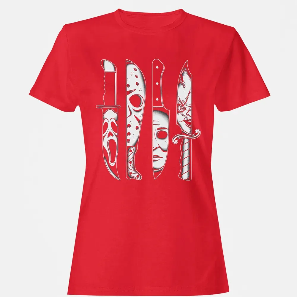 Knives Horror Women's T-shirt - 13