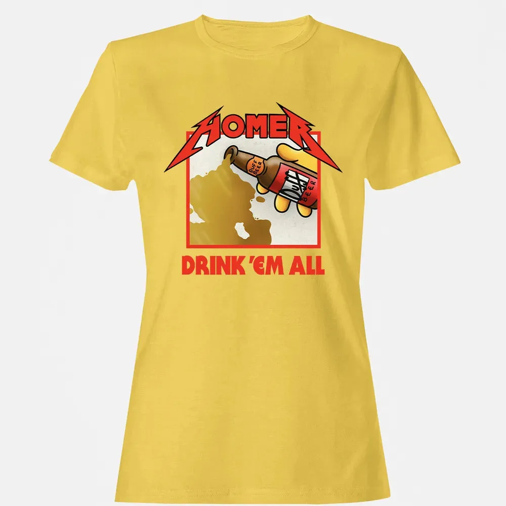 Drink 'Em All Women's T-shirt - 4