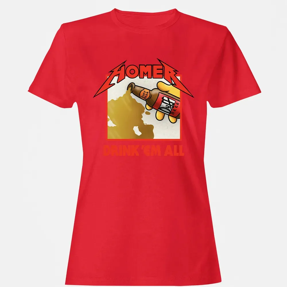 Drink 'Em All Women's T-shirt - 13