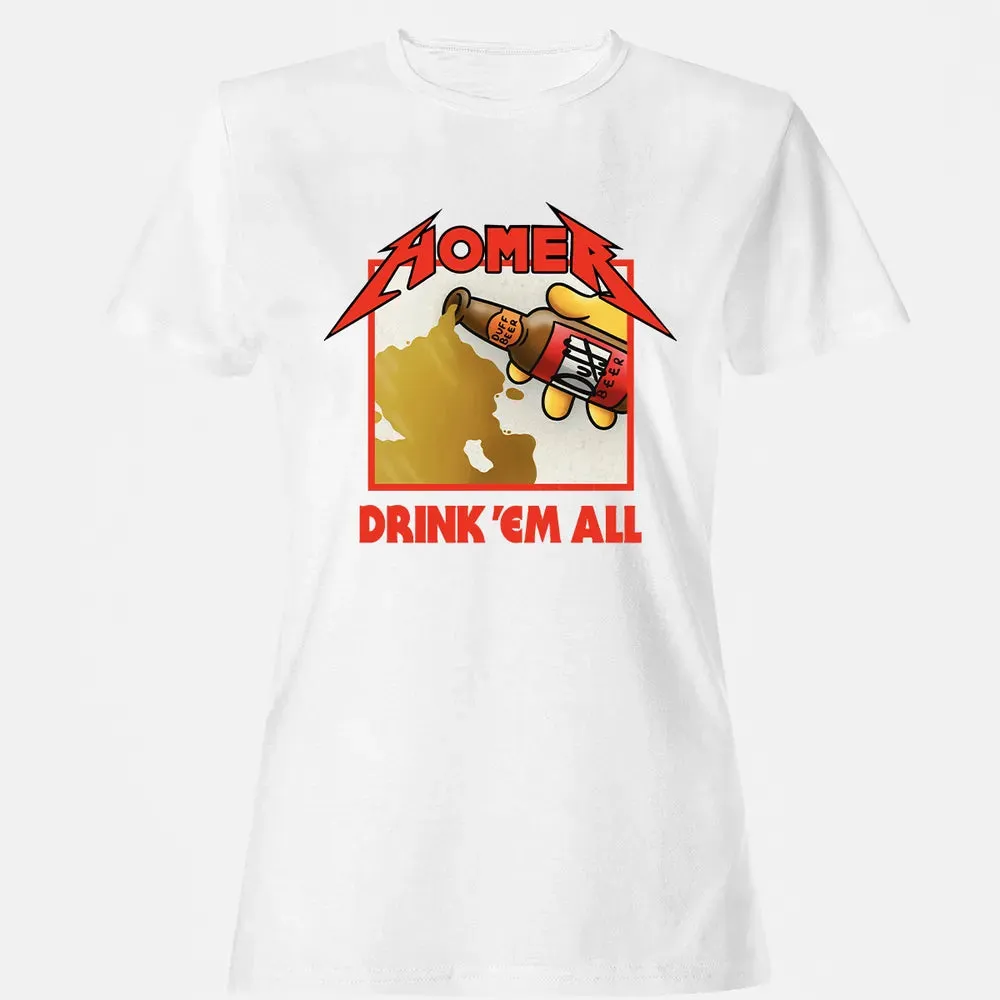 Drink 'Em All Women's T-shirt - 16