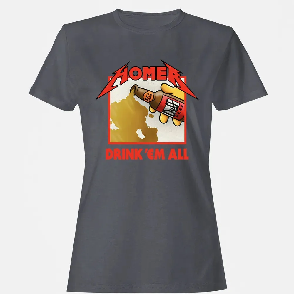 Drink 'Em All Women's T-shirt - 5