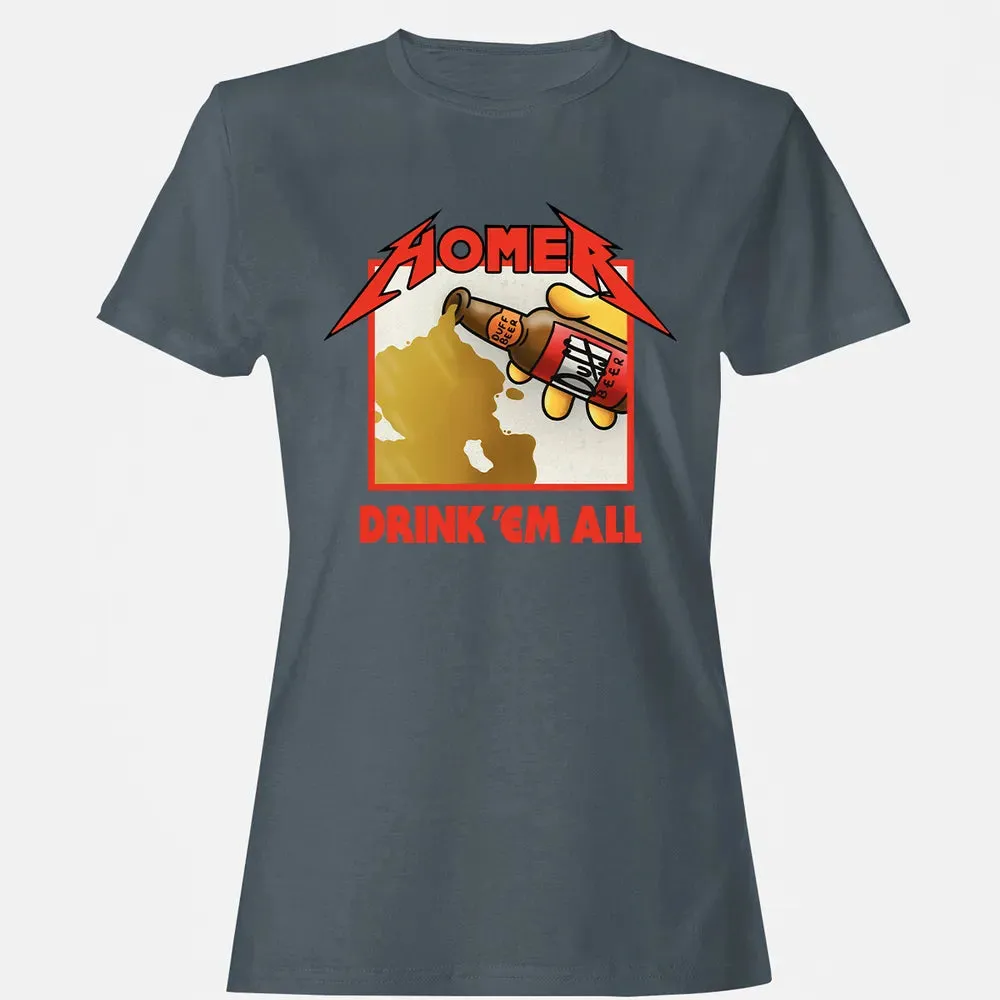 Drink 'Em All Women's T-shirt - 3