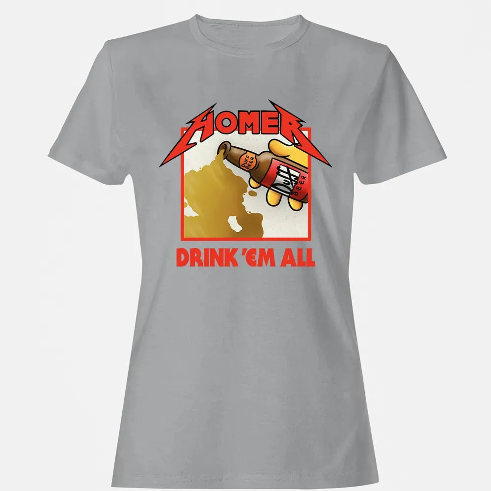 Drink 'Em All Women's T-shirt - 15